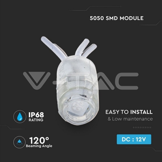 LED Module 0.24W SMD2835 Blue IP68 - 2