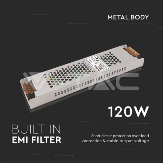 Fuente de alimentación 120W 12V 10A IP20 - 3