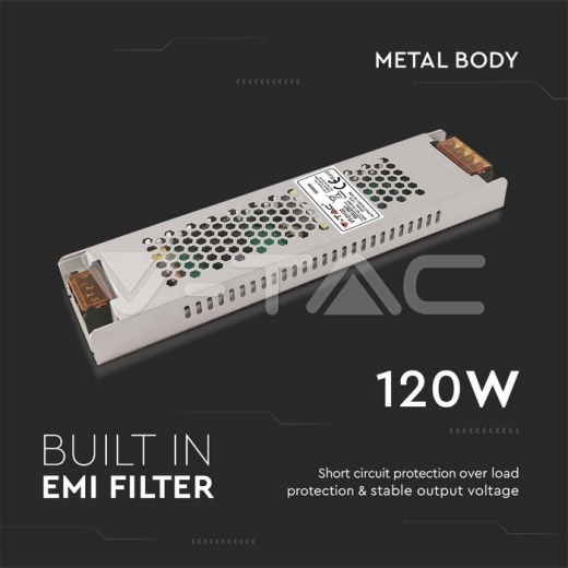 Fuente de alimentación 120W 24V 5A IP20 - 3