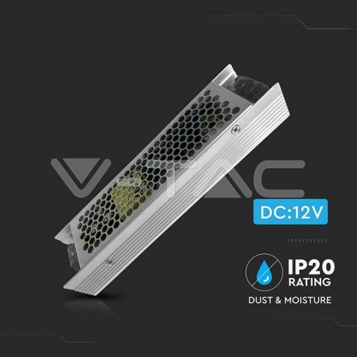 Transformadores LED - 150W 12V 12.5A Metal Slim - 3