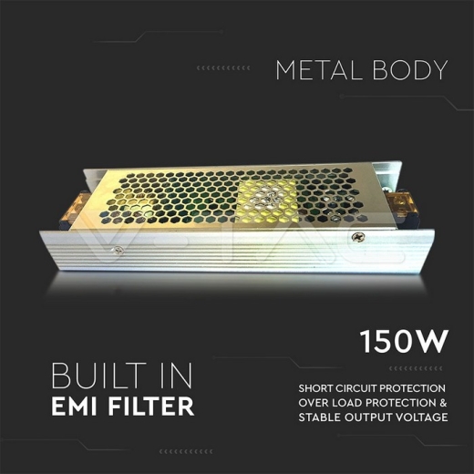 Fuente de alimentación LED 150W 24V IP20 6.5A - 3