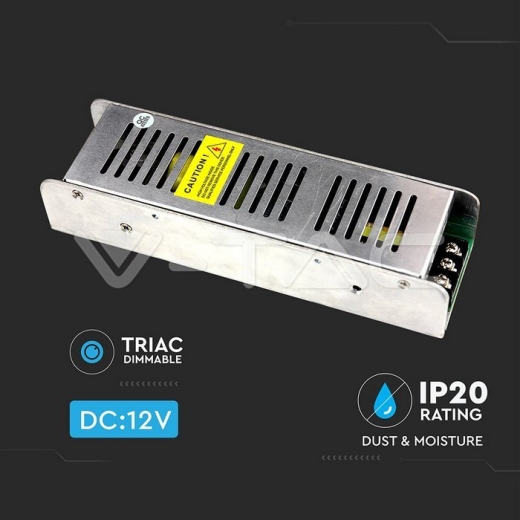 LED Power Supply 150W Dimmable 12V 12.5A IP20 - 6