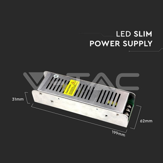 LED Power Supply 150W Dimmable 12V 12.5A IP20 - 8