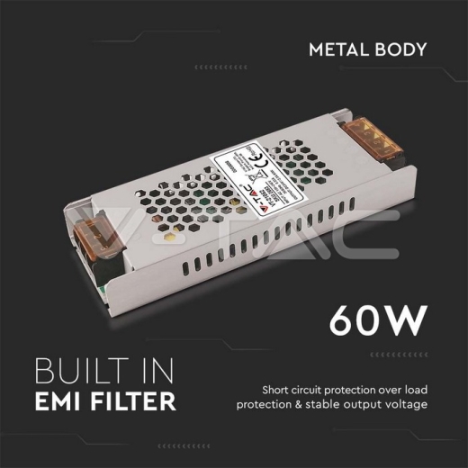 Fuente de alimentación 60W 24V 2.5A IP20 - 3