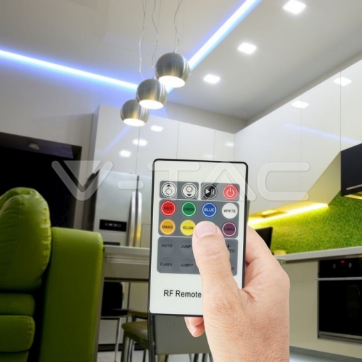 Mini controlador LED RGB 20 butones RF Control remoto - 5