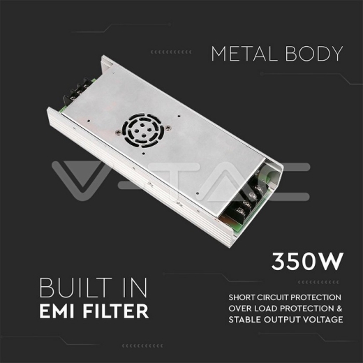 Fuente de alimentación de LED Slim - 350W IP20 12V 5A - 4