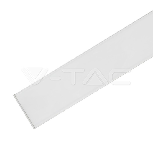 Kit de montaje para tiras de LED de aluminio con difusor Blanco 2000x50x75mm - 2