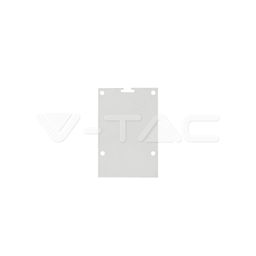 Kit de montaje para tiras de LED de aluminio con difusor Blanco 2000x50x75mm - 4