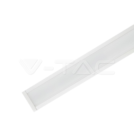 Kit de montaje para tiras de LED de aluminio con difusor Blanco Empotrable 2000x50x35mm - 2