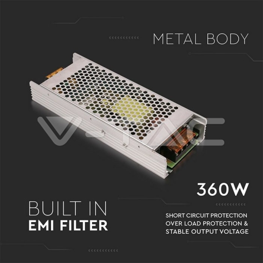 Fuente de alimentación Slim 360W 24V 15A IP20 - 3