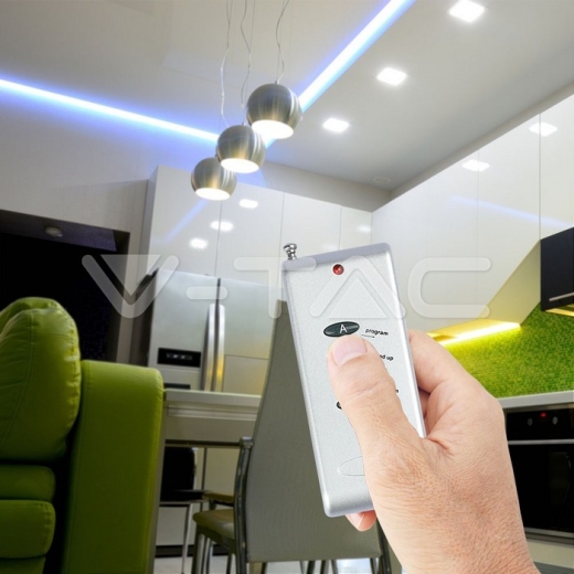 Radio Controlador con mando a distancia de 4 botonés - 8