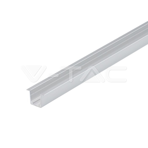 LED Strip Mounting Kit With Diffuser Aluminum Surface 2000mm - 1