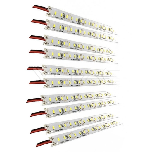 Tira rígida LED 18W 12V SMD4014 1M Luz Fría 10 unid./Pack - 1