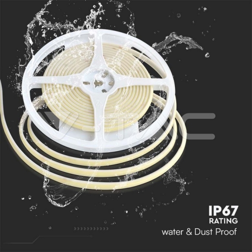 Tira LED COB 320 LED 10W/m. 6500K IP67 24V - 5