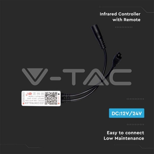 Controlador Wifi con Mando a Distancia 3 en 1 RGB 28 Botones - 2