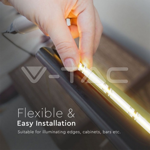 Tira LED COB 11W/m 24V RGB IP20 - 6