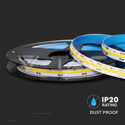 LED COB Strip Light IP20 24V 6500K 512 LEDs 12W/m - 6