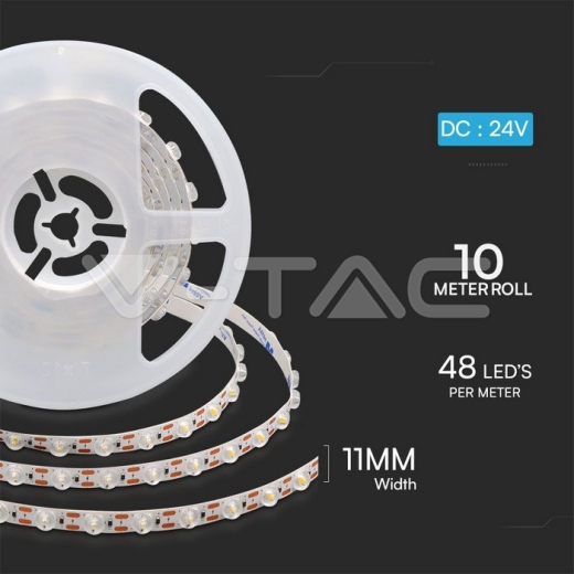 Tira LED 2835 48L 16W 3000K 24V - 3