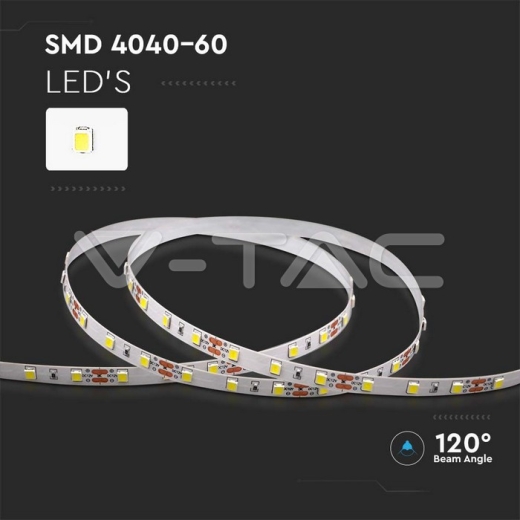 Tira LED 4040 60 Led 12V 4000K IP20 - 5