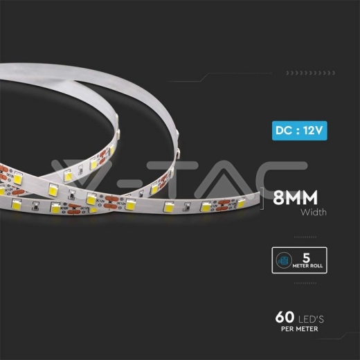 LED Strip 4040 60 LED 12V 6400K IP20 - 8
