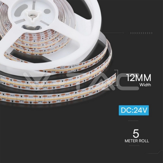 Tira LED 700 LEDS 24V IP20 3000K CRI>95 150lm/W Serie Color Real - 6