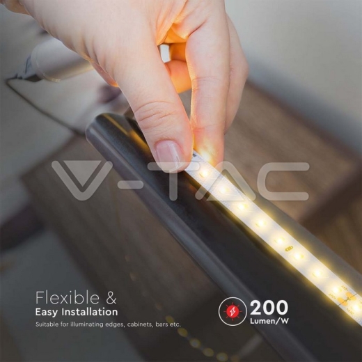 Tira de LED 90 LEDs/m. 24V IP20 3000K 120° 4W/M 200 lm/W - 9