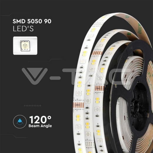 Kit Tira Led 90leds 13W RGB+3IN1 Tuya Smart - 4