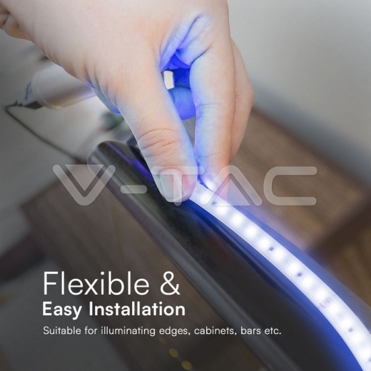 LED Strip Light Set 10W 2835 121 Blue 50m/SET 220V - 4