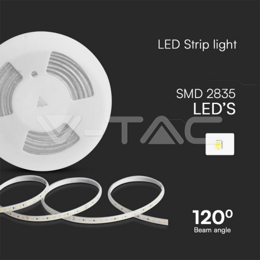 Kit de tiras de luces LED 10W 2835 121 Verde 10m/Kit, 220 V - 2