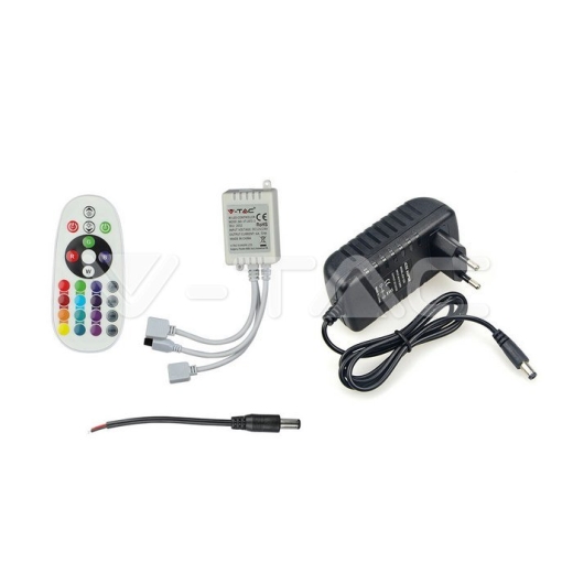 LED Strip RGB Set SMD5050 300LED 2 x 5m. Remote + Adaptor - 4
