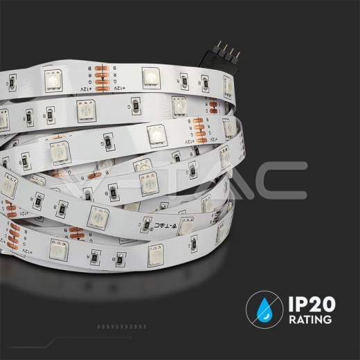 LED Strip RGB Set SMD5050 300LED 2 x 5m. Remote + Adaptor - 8