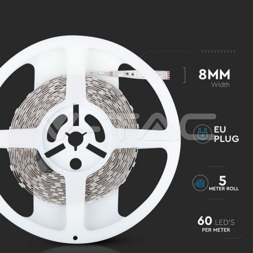 LED Strip RGB Set Light Kit W/Remote 12V IP20 - 10