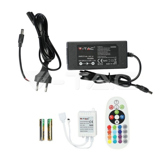 LED Strip RGB Set Light Kit W/Remote 12V IP20 - 5