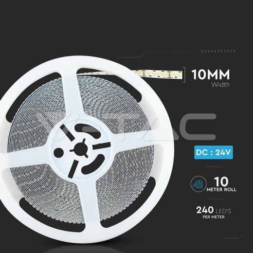 LED Strip SAMSUNG 2835 240 LEDs 24V IP20 6000K - 8
