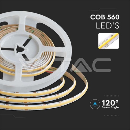 LED Strip SMD 2835 COB Double PCB 8mm 3in1 18W/m - 2