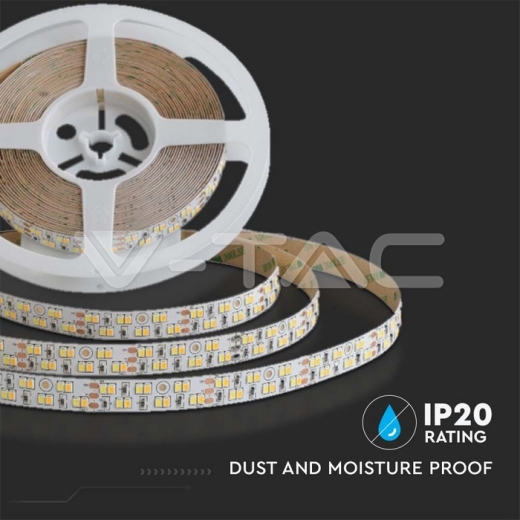 LED Strip SMD 2835 240LED Double PCB IP20 15mm 3in1 21W/m - 5