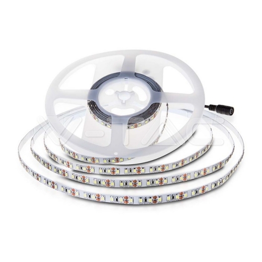 Tira LED SMD2835 120 LEDs High Lumen 24V IP20 6500K Doble PCB 10m Rollo - 1