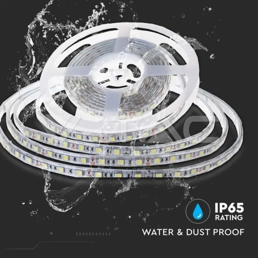 LED Strip SMD2835 120 LEDs 24V IP65 4000K Double PCB 10m Roll - 7