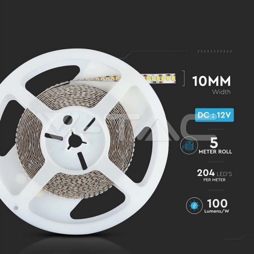 LED Strip SMD2835 204 LEDs 6500K IP20 - 9