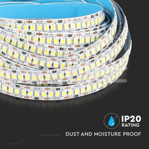 LED Strip SMD2835 240 LEDs High Lumen 4000K IP20 - 5