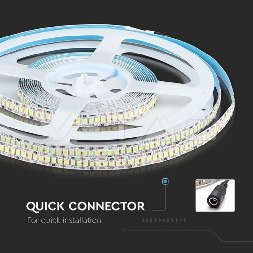 LED Strip SMD2835 240 LEDs High Lumen 4000K IP20 - 6