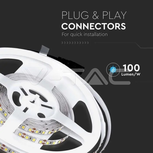 LED Strip SMD3528 120 LEDs 3000K IP20 - 7