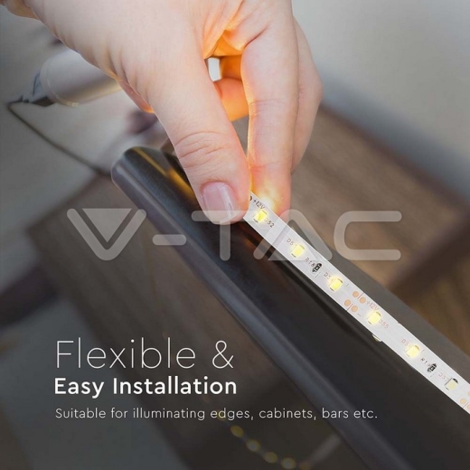 LED Strip SMD3528 60LEDs 6500K IP20 - 6