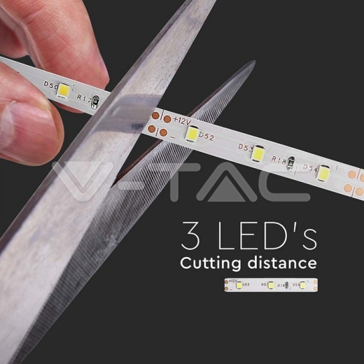 LED Strip SMD3528 60LEDs 3000K IP20 - 4