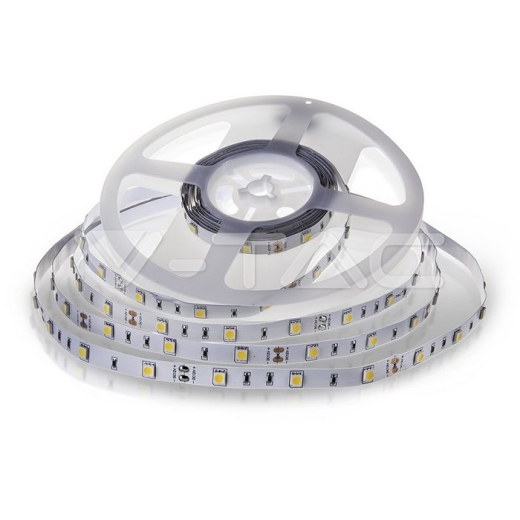 LED Tira SMD5050 - 30 LED Blanco Cálido No impermeable - 1