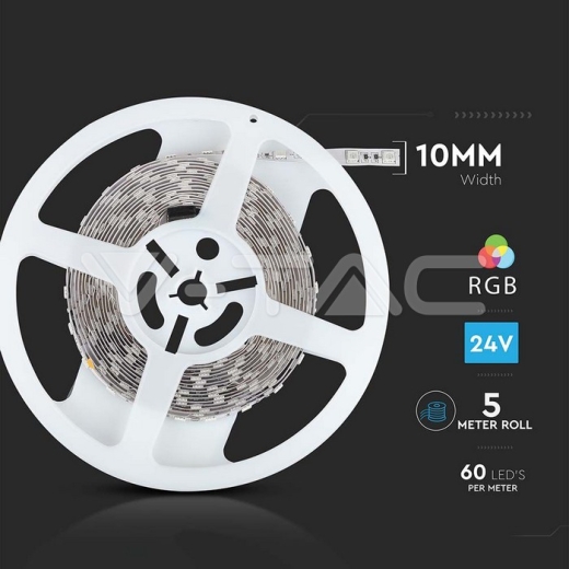 LED Strip SMD5050 60 LEDs 24V RGB IP20 - 9