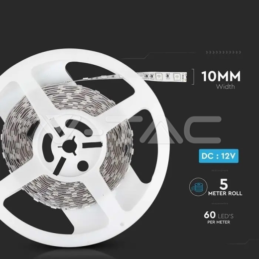 Tira LED SMD5050 60 LEDs 6500K IP20 - 7