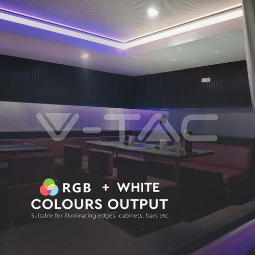 Tira LED SMD5050 60 LEDs IP20 RGB + 6400K - 10