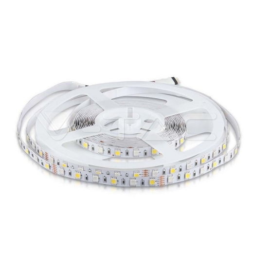 Tira LED SMD5050 60 LEDs IP20 RGB + 6400K - 1