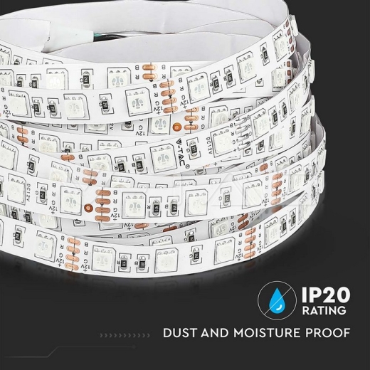 LED Strip SMD5050 60 LEDs Yellow IP20 - 7